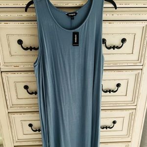 Express sleeveless a line dress